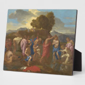Die Taufe Christi 1641-42 Fotoplatte (Seite)