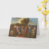 Die Taufe Christi 1641-42 Karte (Gelbe Blume)