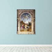 Die Taufe Christi 2 Leinwanddruck (Insitu (Holzboden))