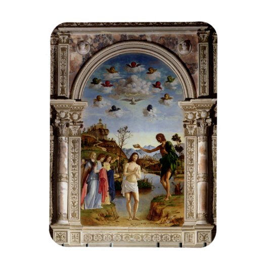 Die Taufe Christi 2 Magnet (Vertikal)