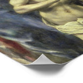 Die Taufe Christi, c.1597 (Öl auf Leinwand) Poster (Ecke)