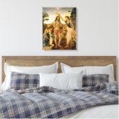 Die Taufe Christi durch Johannes den Täufer Leinwanddruck (Insitu (Schlafzimmer))