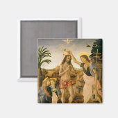 Die Taufe Christi durch Johannes den Täufer Magnet (Vorderseite/Rückseite)