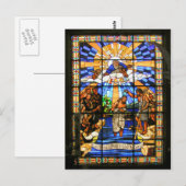 Die Taufe Christi - Festes Glas - Postkarte (Vorne/Hinten)