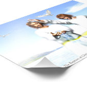 Die Taufe Christi Fotodruck (Ecke)