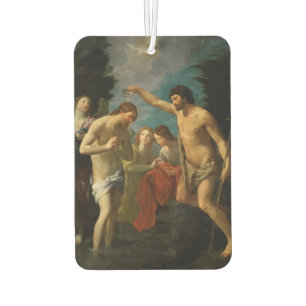 „Die Taufe Christi“ Kunstluftauffrischer Autolufterfrischer