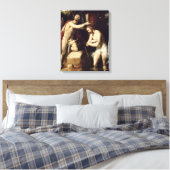 Die Taufe Christi Leinwanddruck (Insitu (Schlafzimmer))