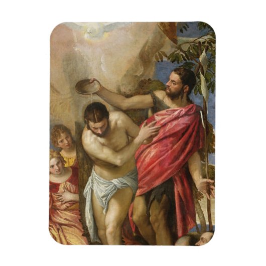 Die Taufe Christi Magnet (Vertikal)