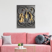 Die Taufe Christi, Panel Leinwanddruck (Insitu (Wohnzimmer))