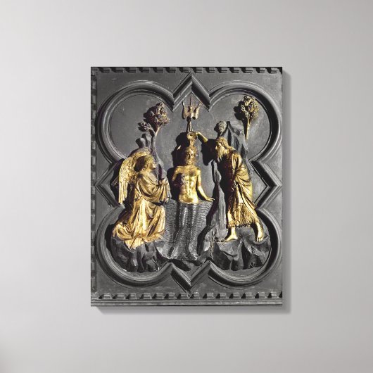 Die Taufe Christi, Panel Leinwanddruck (Vorderseite)