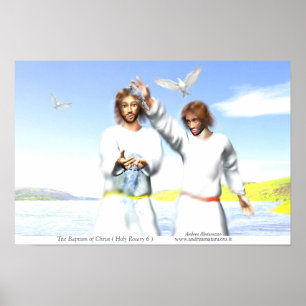 Die Taufe Christi Poster