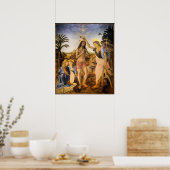 Die Taufe Christi Poster (Küche)