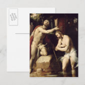 Die Taufe Christi Postkarte (Vorne/Hinten)