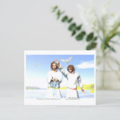 Die Taufe Christi Postkarte (Stehend Vorderseite)