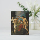 “Die Taufe Christi” Postkarte (Stehend Vorderseite)