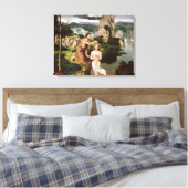 Die Taufe Christi um 1515 Leinwanddruck (Insitu (Schlafzimmer))