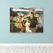 Die Taufe Christi um 1515 Leinwanddruck (Insitu (Holzboden))