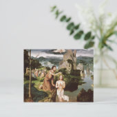 Die Taufe Christi um 1515 Postkarte (Stehend Vorderseite)