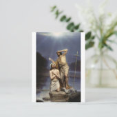 Die Taufe Christi von Carl Bloch Postkarte (Stehend Vorderseite)
