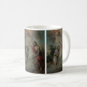 Die Taufe Christi von Nicolás Enríquez Kaffeetasse (VorderseiteRechts)
