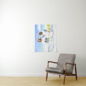 Die Taufe Christi Wandteppich (Beispiel)