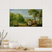 Die Taufe der äthiopischen Eunuch Poster (Küche)