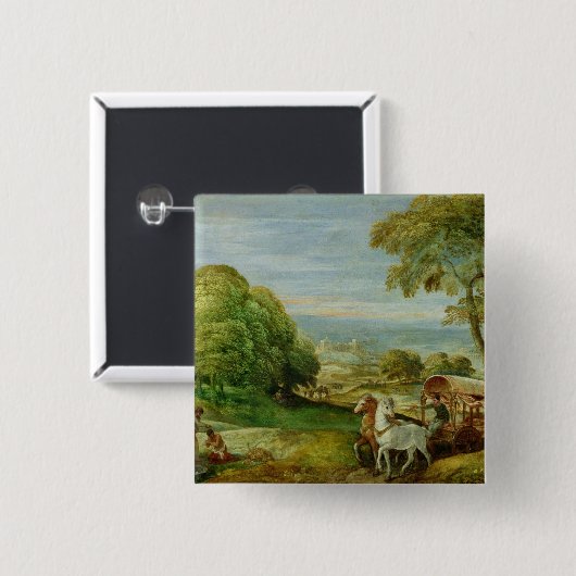 Die Taufe des äthiopischen Eunuchs Button (Vorne & Hinten)