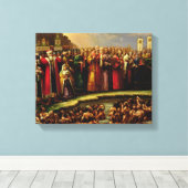 Die Taufe des Murom-Volkes Leinwanddruck (Insitu (Holzboden))