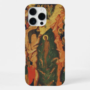 Die Taufe Jesu Christi Byzantinische Ikone iPhone 16 Pro Max Hülle
