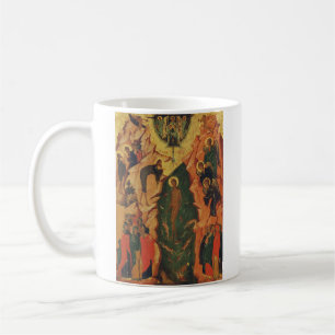 Die Taufe Jesu Christi Byzantinische Ikone Kaffeetasse
