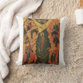 Die Taufe Jesu Christi Byzantinische Ikone Kissen (Decke)