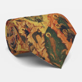 Die Taufe Jesu Christi Byzantinische Ikone Krawatte (Gerollt)