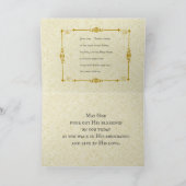 Die Taufe Jesu durch Johannes den Täufer Karte (Innenseite)