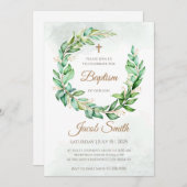 Die Taufe lädt zum Baufen ein Einladung (Vorne/Hinten)