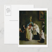 Die Taufe Postkarte (Vorne/Hinten)