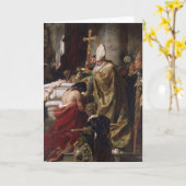 Die Taufe Vajks Karte (Gelbe Blume)