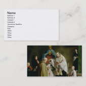 Die Taufe Visitenkarte (Vorne/Hinten)