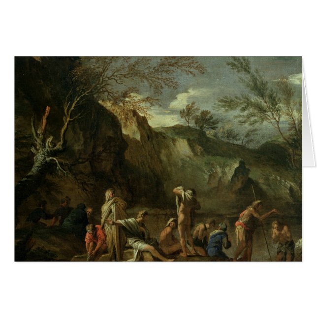 Die Taufe von Christus (Vorderseite (Horizontal))