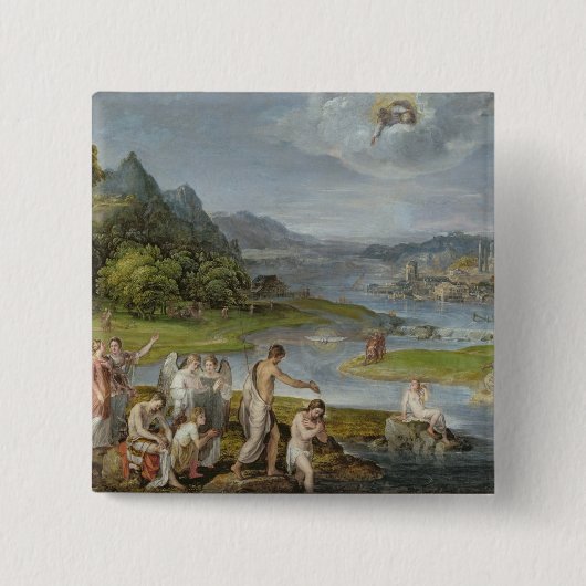 Die Taufe von Christus 2 Button (Vorderseite)