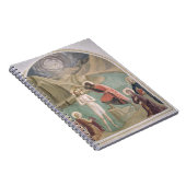 Die Taufe von Christus, c.1438-45 (Fresko) Notizblock (Rechte Seite)