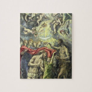Die Taufe von Christus, c.1597 (Öl auf Leinwand) Puzzle
