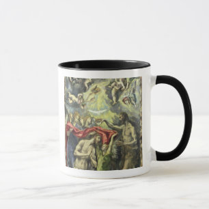 Die Taufe von Christus, c.1597 (Öl auf Leinwand) Tasse