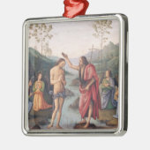 Die Taufe von Christus Silbernes Ornament (Links)