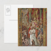 Die Taufe von Clovis I Postkarte (Vorne/Hinten)
