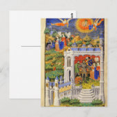 Die Taufe von Clovis Postkarte (Vorne/Hinten)