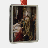 Die Taufe von Vajk Silbernes Ornament (Rechts)