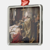 Die Taufe von Vajk Silbernes Ornament (Links)
