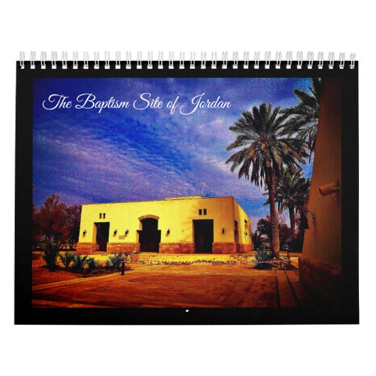 Die Taufstätte Jordaniens Kalender (Titelbild)