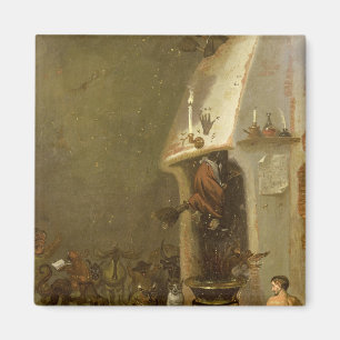 Die Taverne einer Hexe Magnet