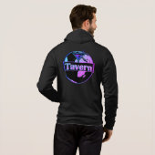 Die Taverne "Zip-up" Hoodie (Schwarz voll)